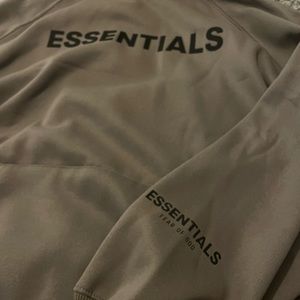 NWT Grey Essentials Hoodie